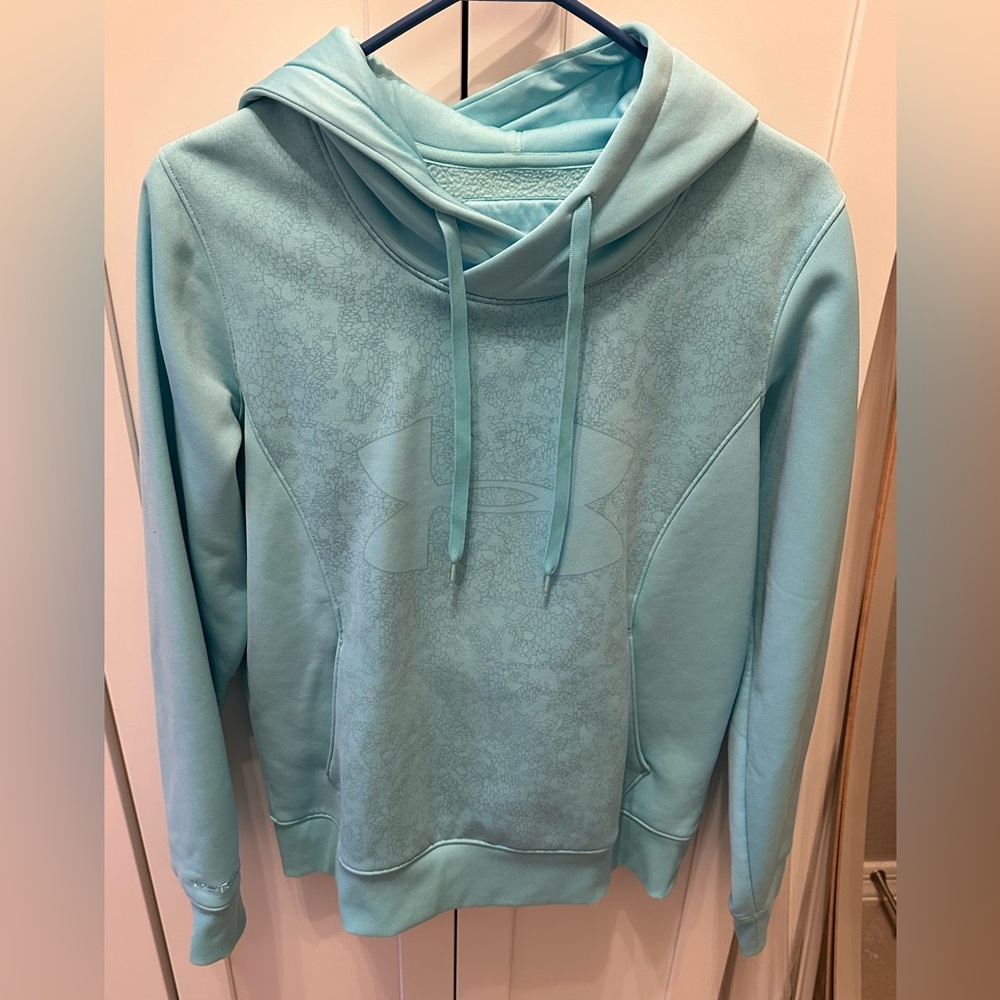 Under Armour light blue hoodie
